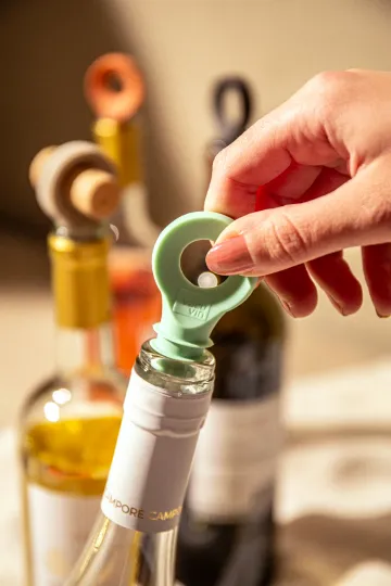Vacu Vin Loop tappi per vino riutilizzabili