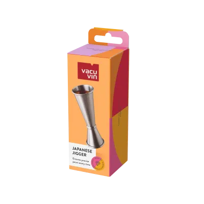 Vacuvin Japanese Jigger misurino 60/30 ml inox
