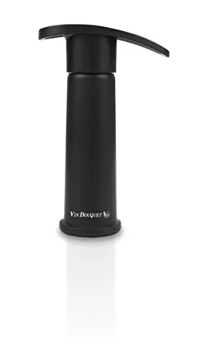 Vin Bouquet FIC 077 pompa sottovuoto manuale nera con 2 tappi