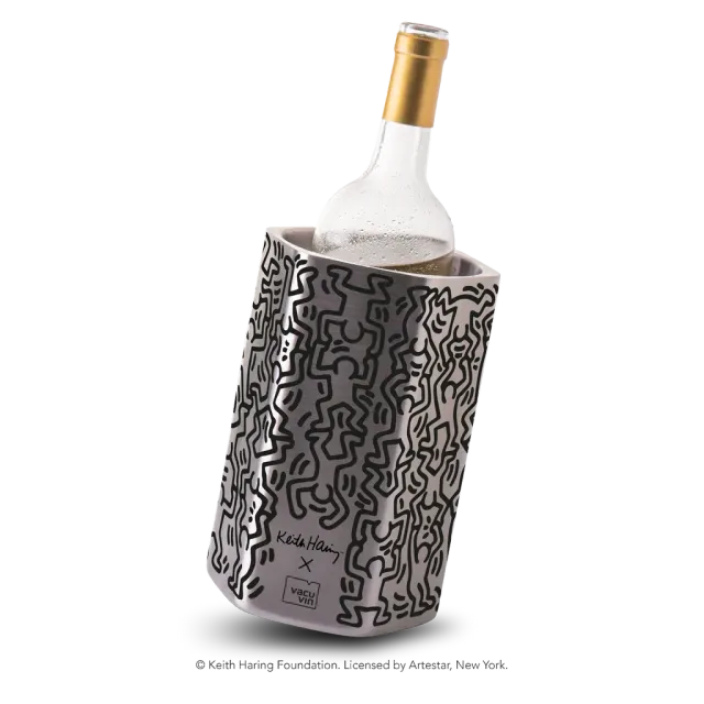 Vacuvin Hive Keith Haring glacette champagne acciaio 1,5 L