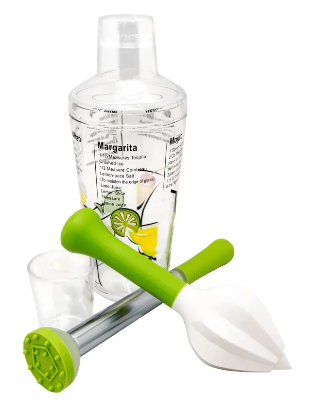 Vin Bouquet Set Cocktail ABS 4 Pezzi con Shaker