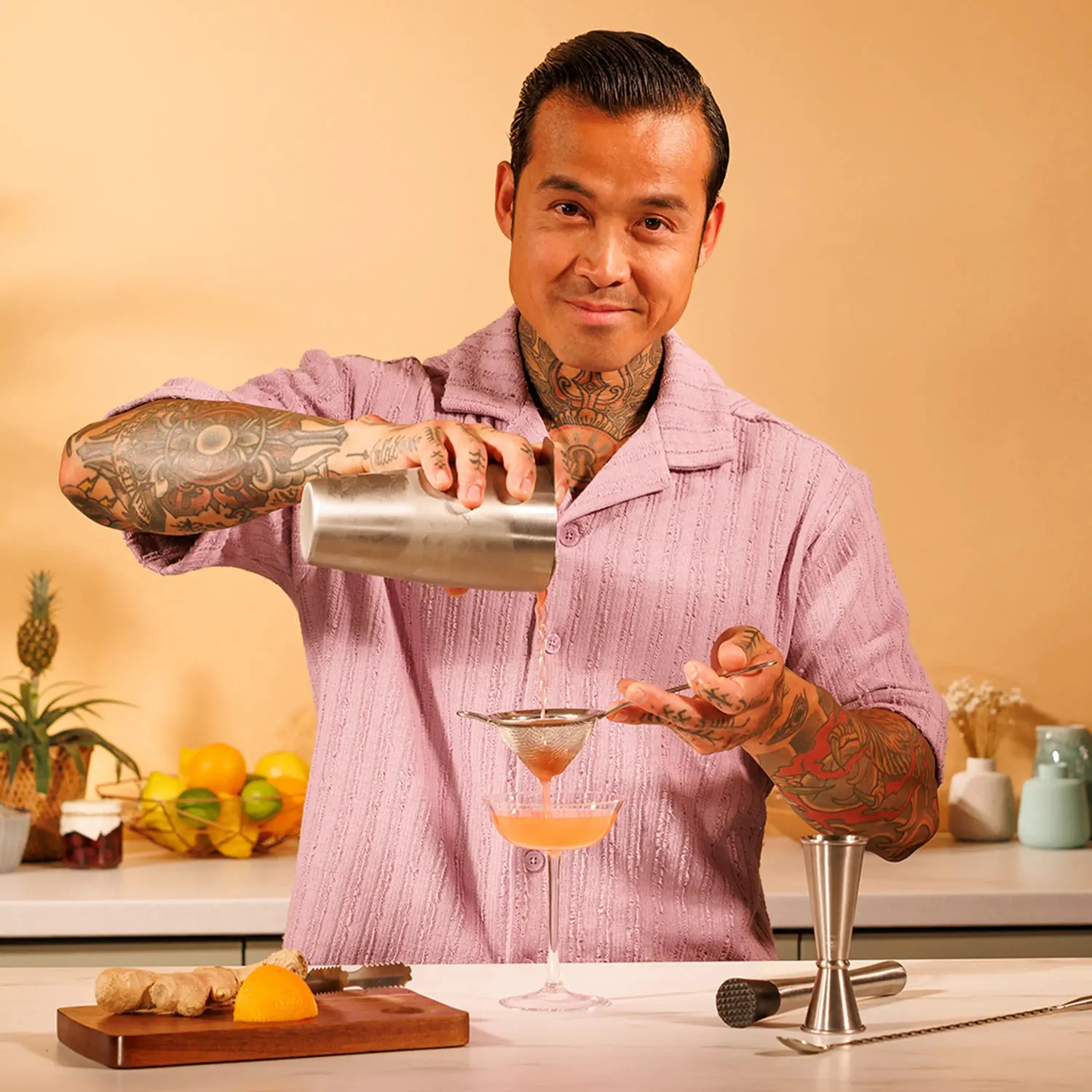 Vacuvin Bar in a Box Mixologist set cocktail 14 pezzi Boston