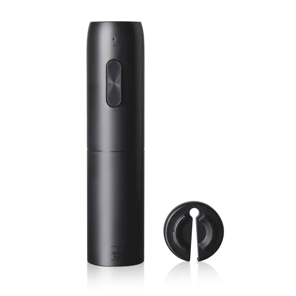 Vacu Vin cavatappi elettrico ricaricabile USB-C con tagliacapsule
