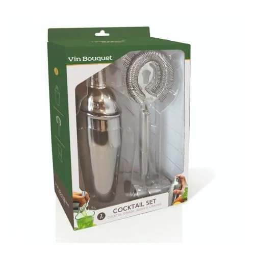 Vin Bouquet FIK 029 set cocktail in acciaio inox con shaker