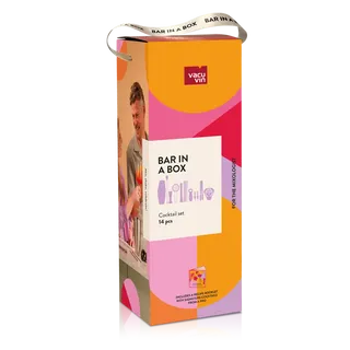 Vacuvin Bar in a Box Mixologist Kit Cocktail 14 Pezzi