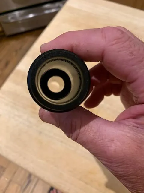 Vacuvin Original pompa salvavino nero 1 tappo sottovuoto