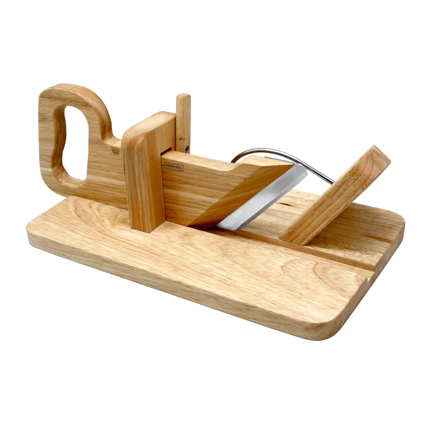 VinBouquet Ghigliottina Legno per Salumi Lama Inox