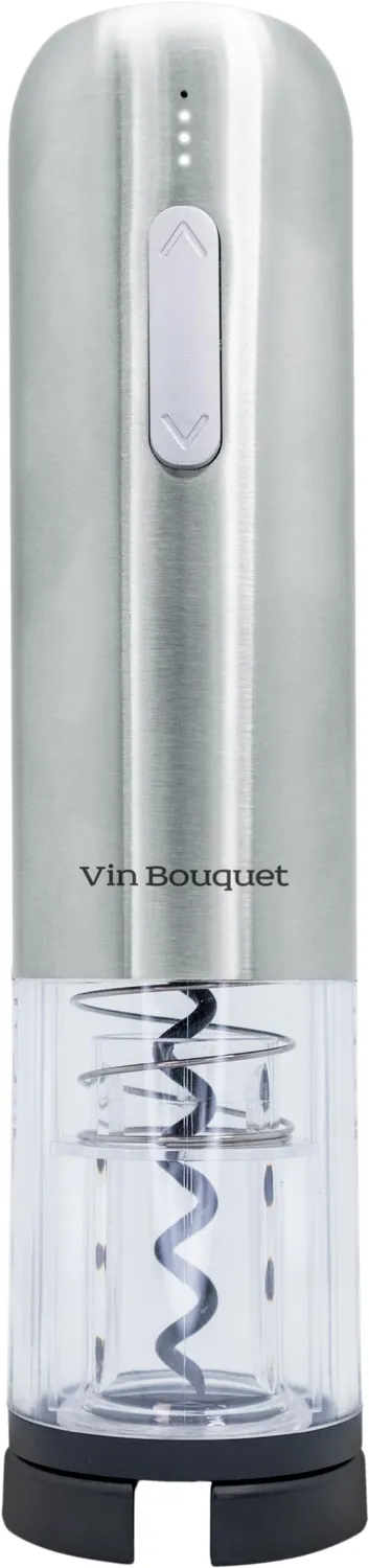 Vin Bouquet cavatappi elettrico compatto con indicatore batteria
