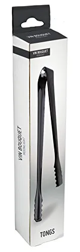 Vin Bouquet Pinza Ghiaccio Acciaio Inox Grafite Nero