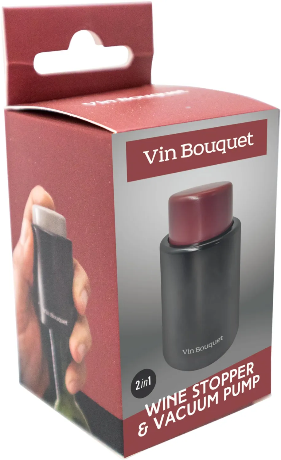 Vin Bouquet FIT 003 tappo sottovuoto vino 2 in 1