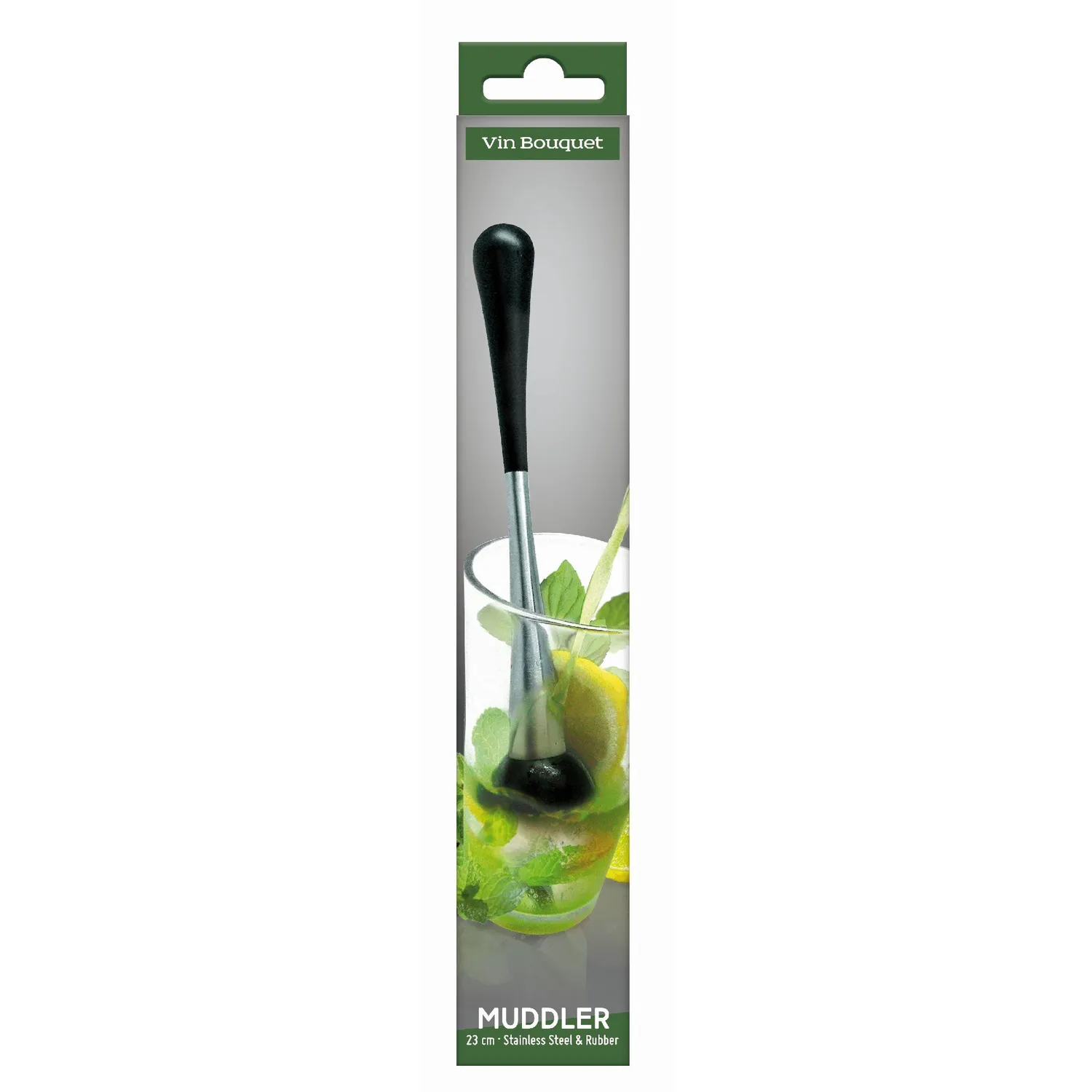 VinBouquet Pestello Cocktail Acciaio con Base Gomma