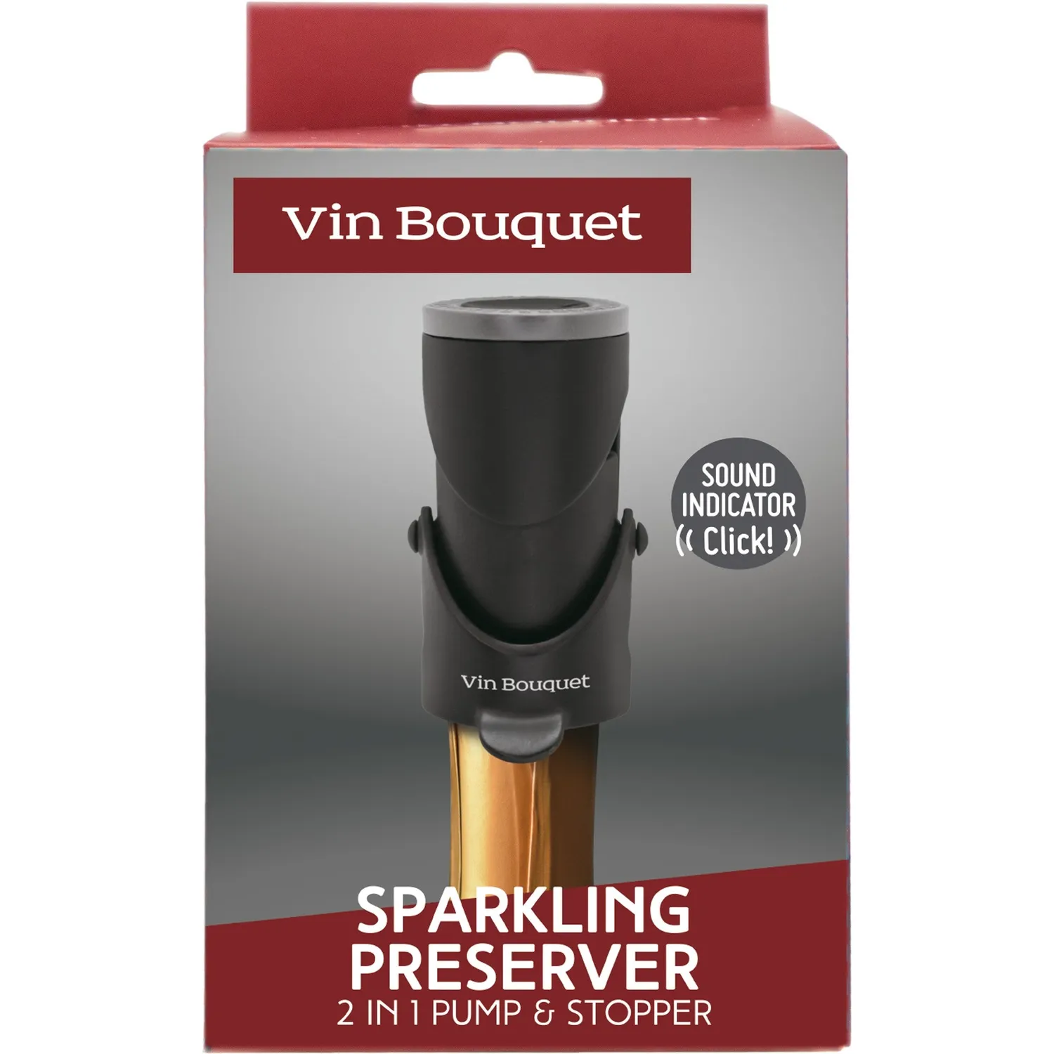 VinBouquet Tappo Spumante con Indicatore Sonoro