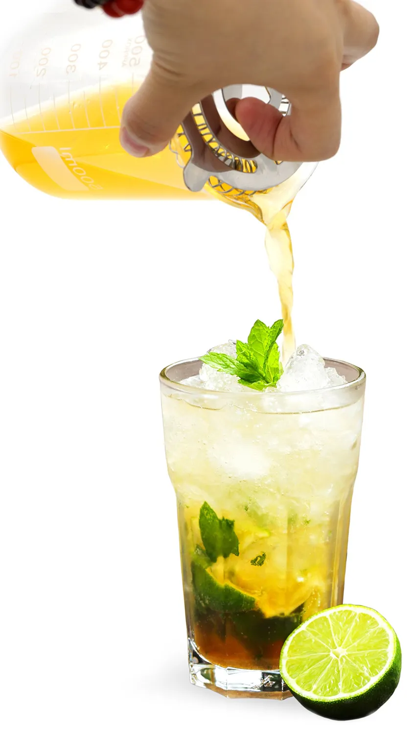 Vin Bouquet FIK 263 Mixer Cocktail Vetro 500 ml con Colino