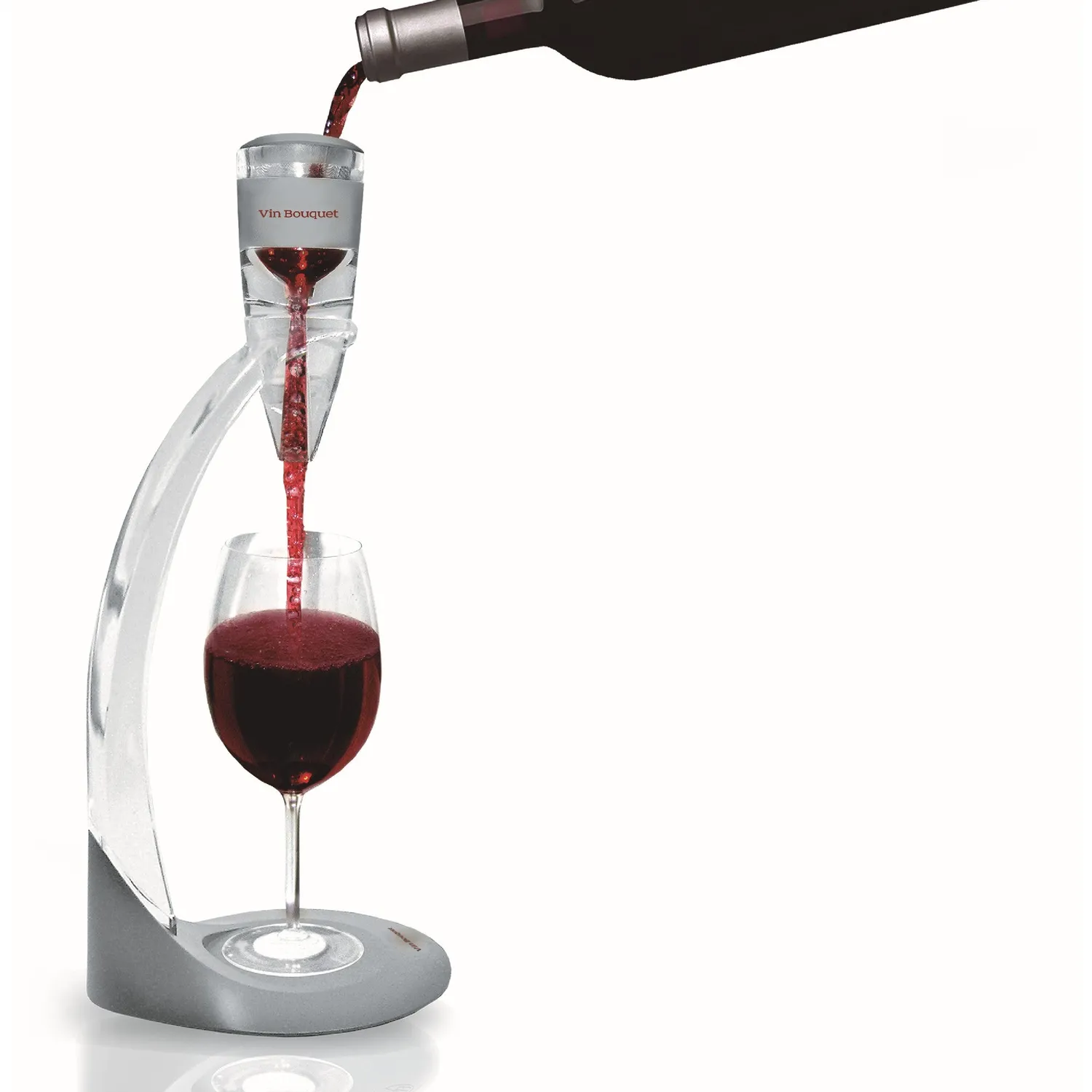 VinBouquet Set di aeratore per vino con base
