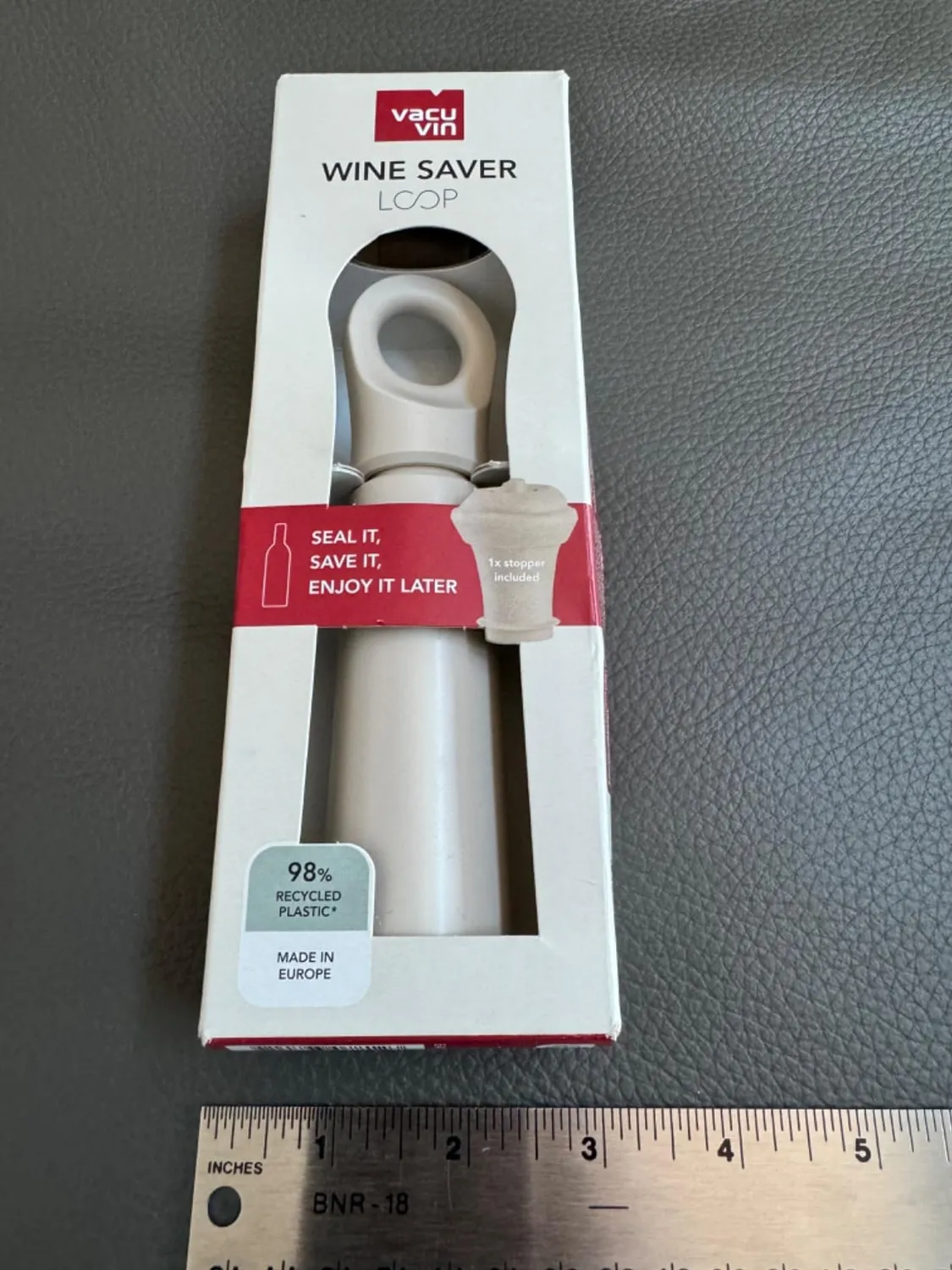 Vacu Vin Loop Wine Saver pompa vino