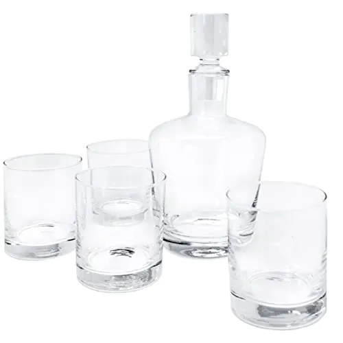 Vin Bouquet FIA 362 set whisky decanter 4 bicchieri