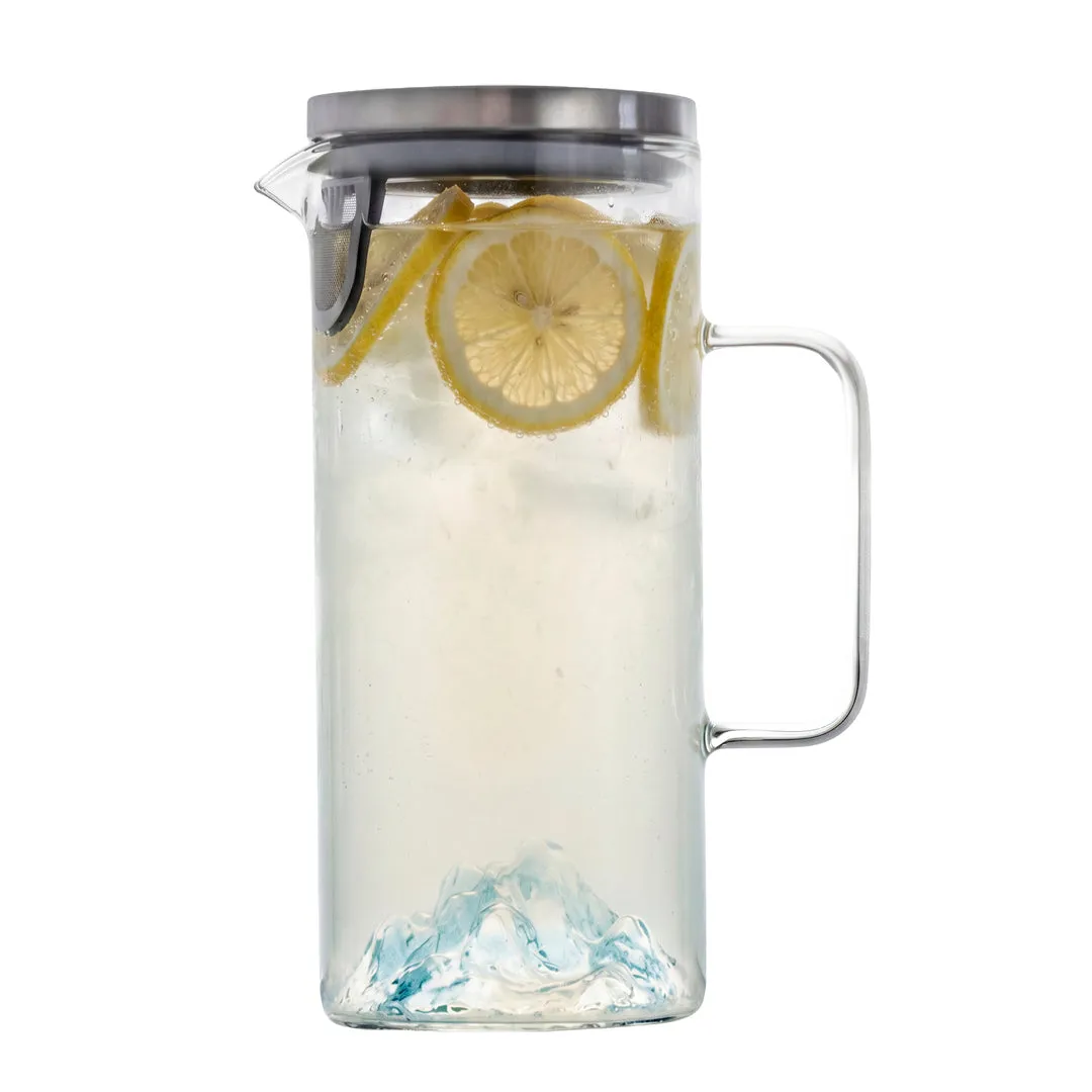 VinBouquet Mountain Series caraffa in vetro 1,5 L con montagna