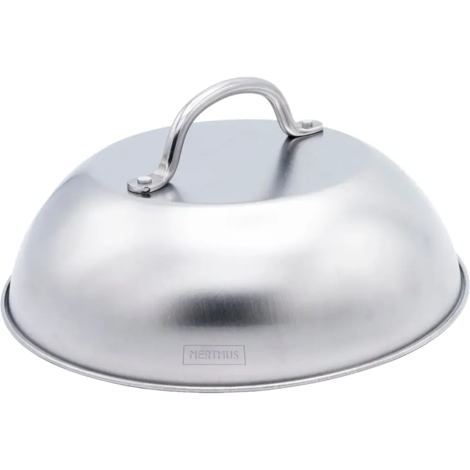 VinBouquet Nerthus campana hamburger acciaio inox 23 cm