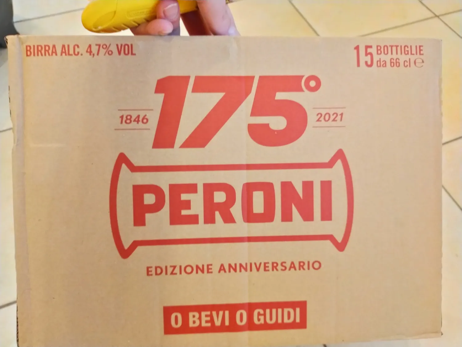 Peroni 175 Anniversario Birra Lager Malto Italiano