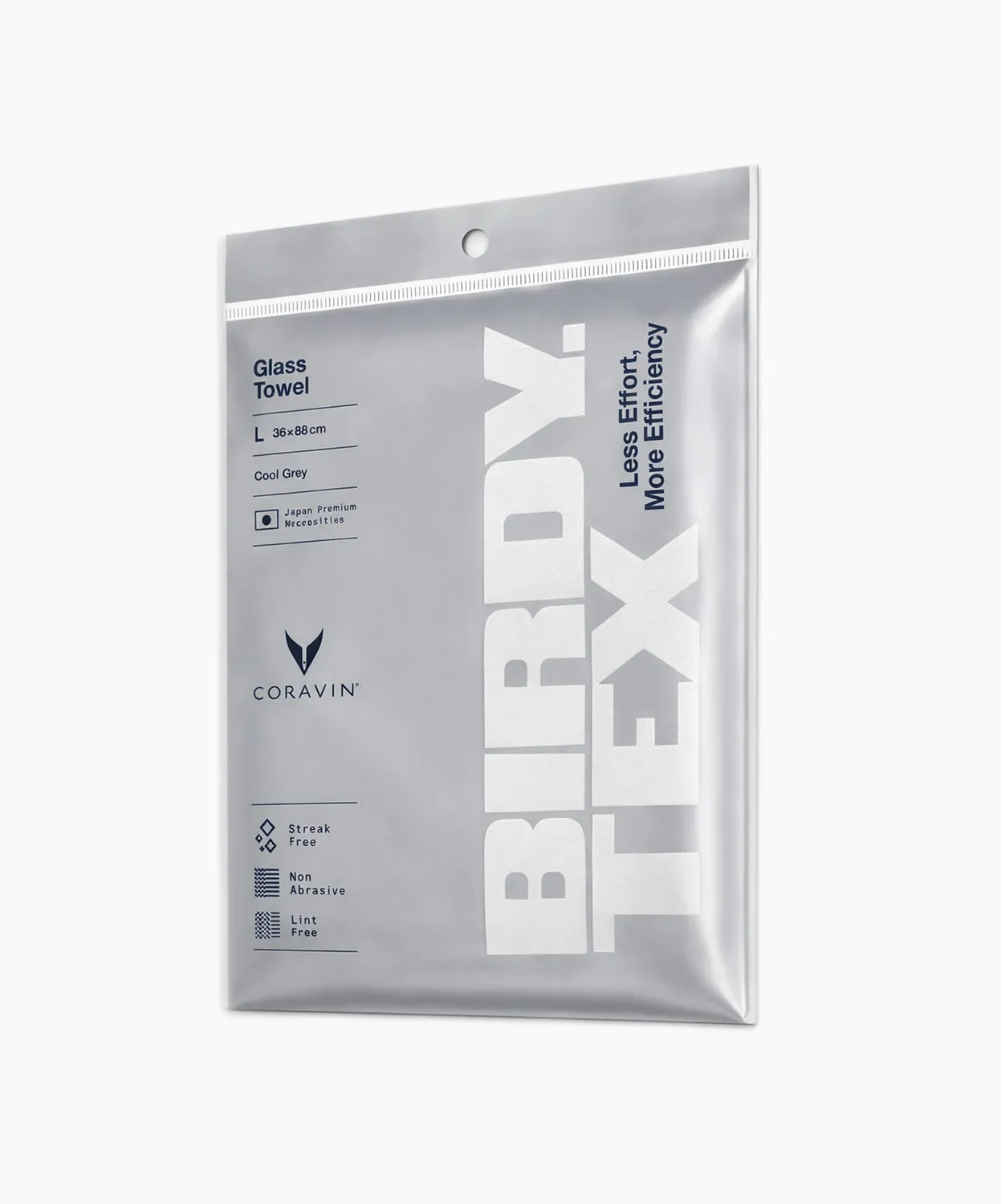 Coravin x Birdy.Tex panno bicchieri microfibra senza aloni