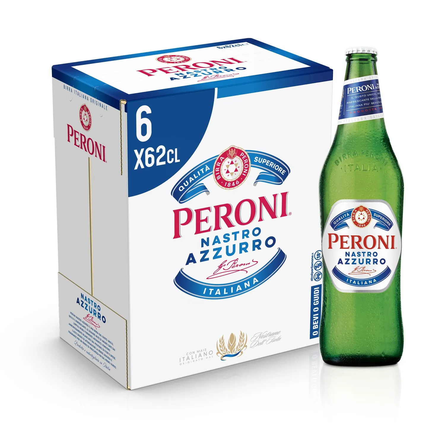 Peroni Nastro Azzurro Birra Premium Lager