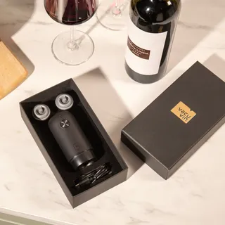Vacuvin set vino elettrico con apribottiglie e pompa sottovuoto