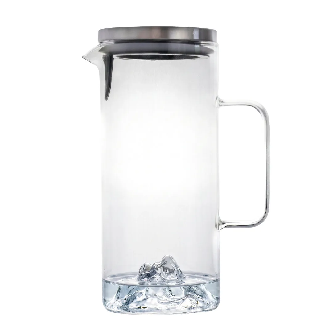 VinBouquet Mountain Series caraffa in vetro 1,5 L con montagna