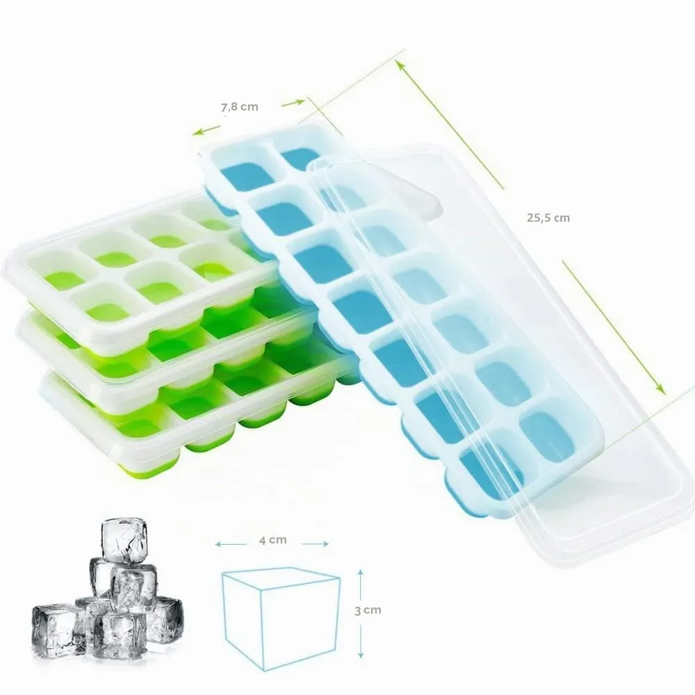 Vin Bouquet FIE 047 Stampo Ghiaccio Silicone 14 Cubetti