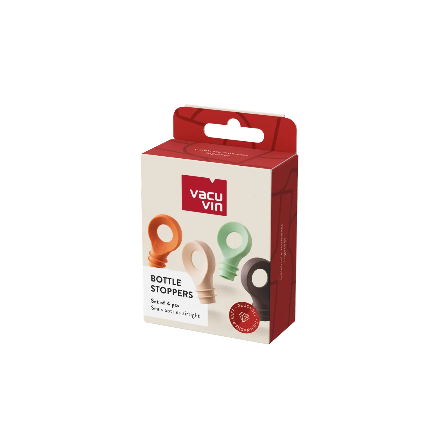 Vacu Vin Loop tappi per vino riutilizzabili