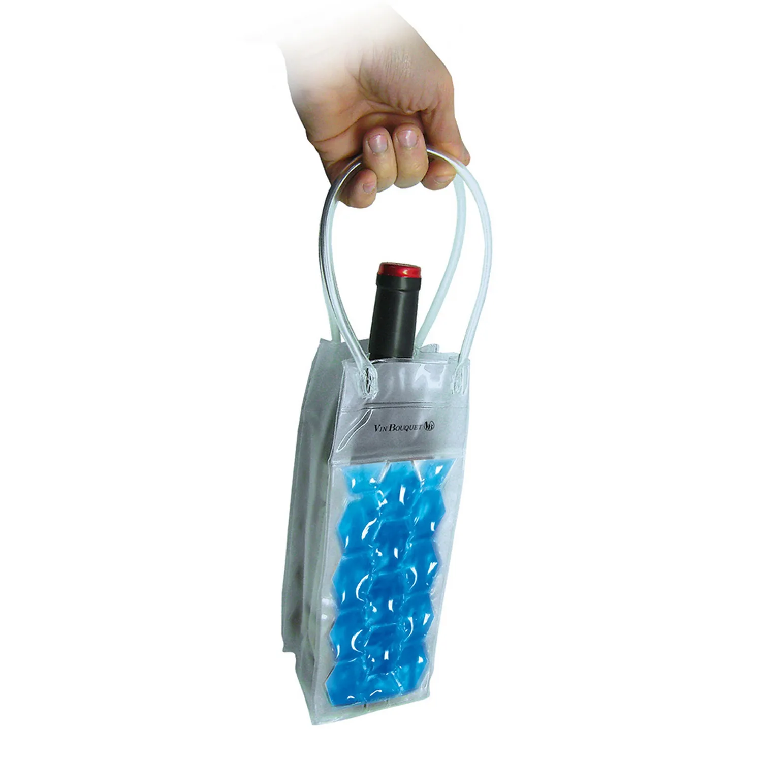 VinBouquet Borsa refrigerante per bottiglie con gel riutilizzabile