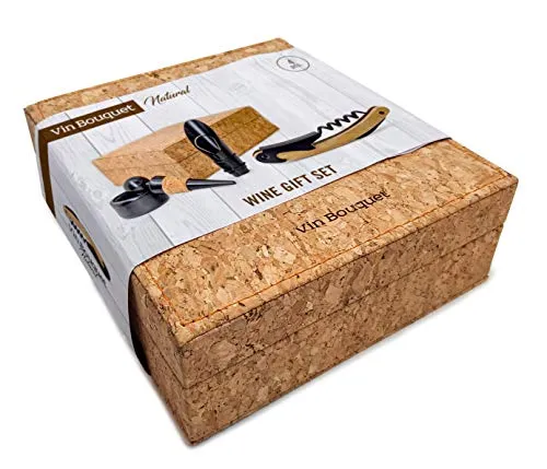 Vin Bouquet FI 508 Set Vino 4 Pezzi con Cavatappi