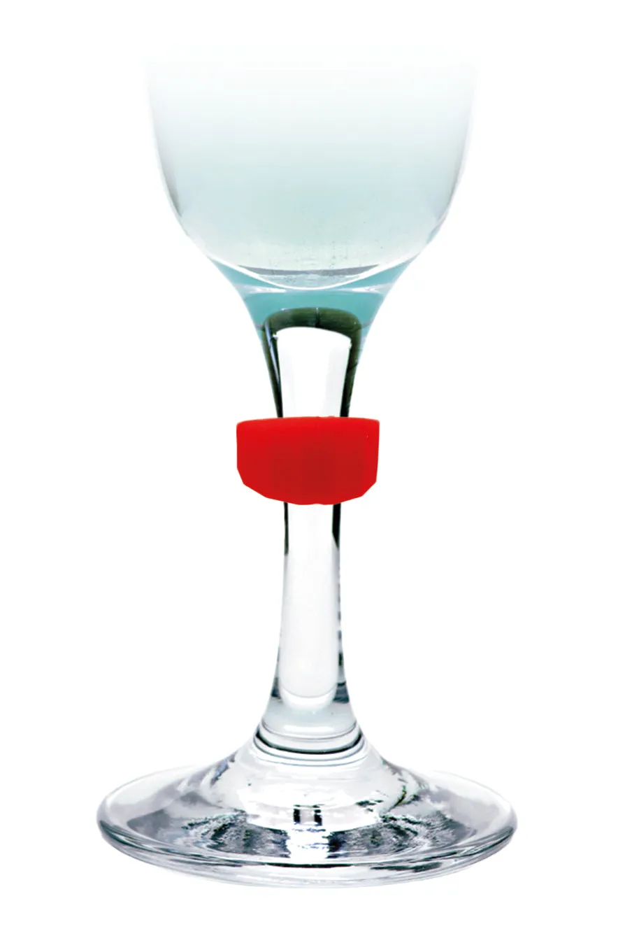 VinBouquet Tappo Bottiglia Silicone con 8 Segnabicchieri