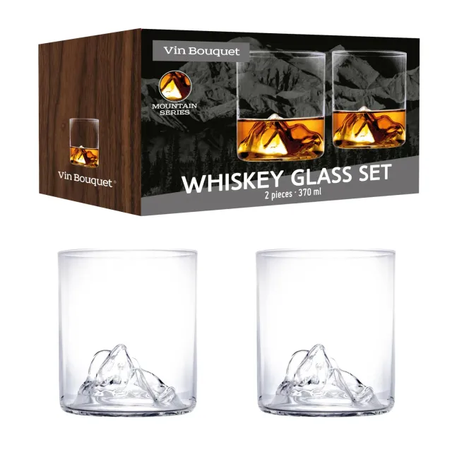 Vin Bouquet Montagna FIA 1574 set 2 bicchieri whisky 370 ml