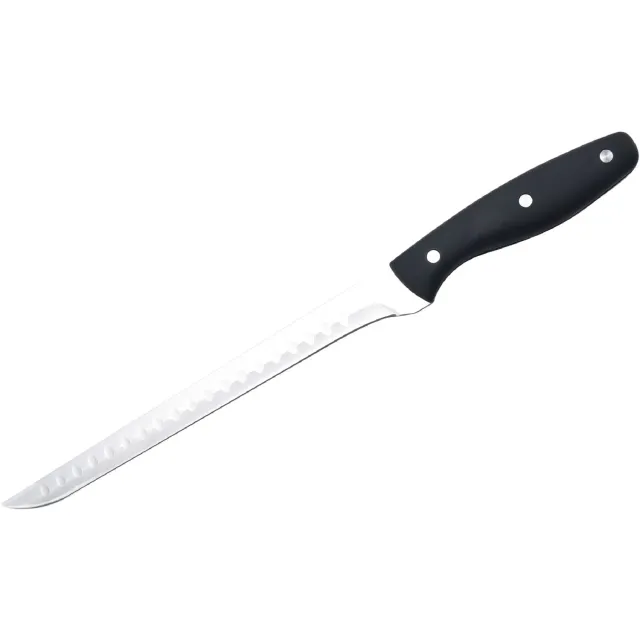 VinBouquet coltello prosciutto 25 cm acciaio inox flessibile