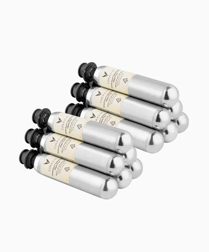 Coravin Sparkling capsule CO2 vino spumante