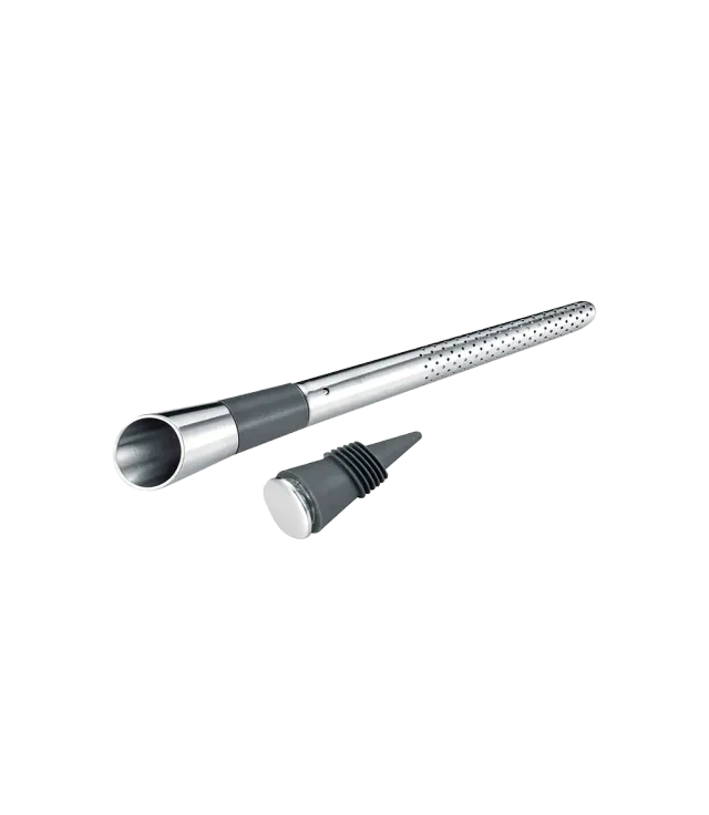Boj ossigenatore inox per vino con filtro