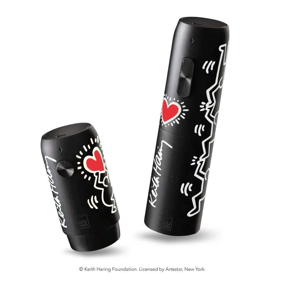 Vacu Vin Keith Haring set vino elettrico