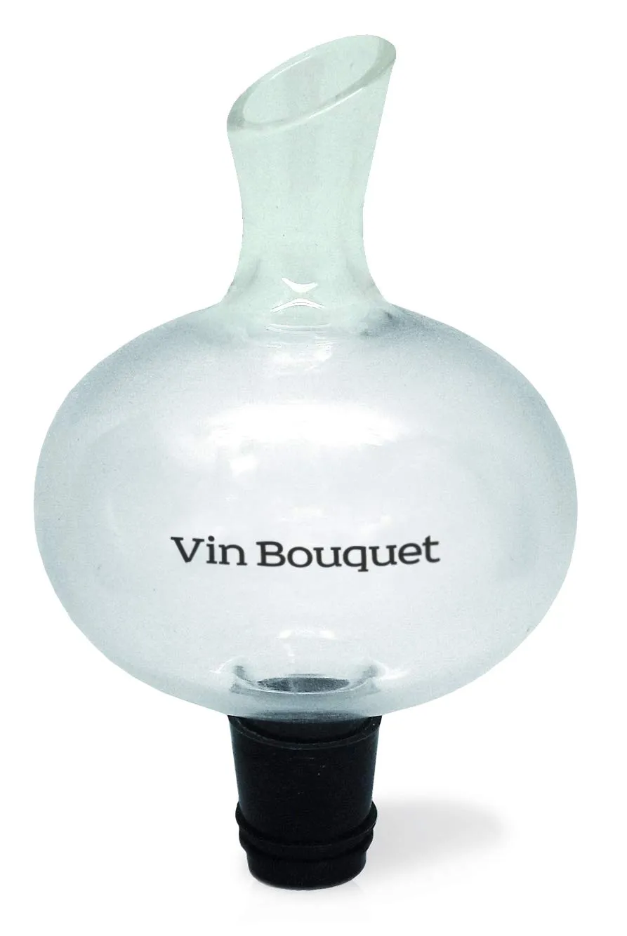 Vin Bouquet FI 131 Set Decanter e Tappo Sottovuoto 2 Pezzi