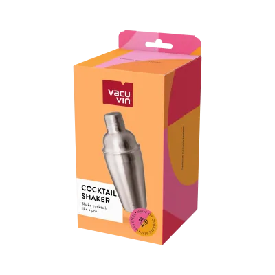 Vacuvin Shaker Cocktail Acciaio Inox 550 ml con Filtro