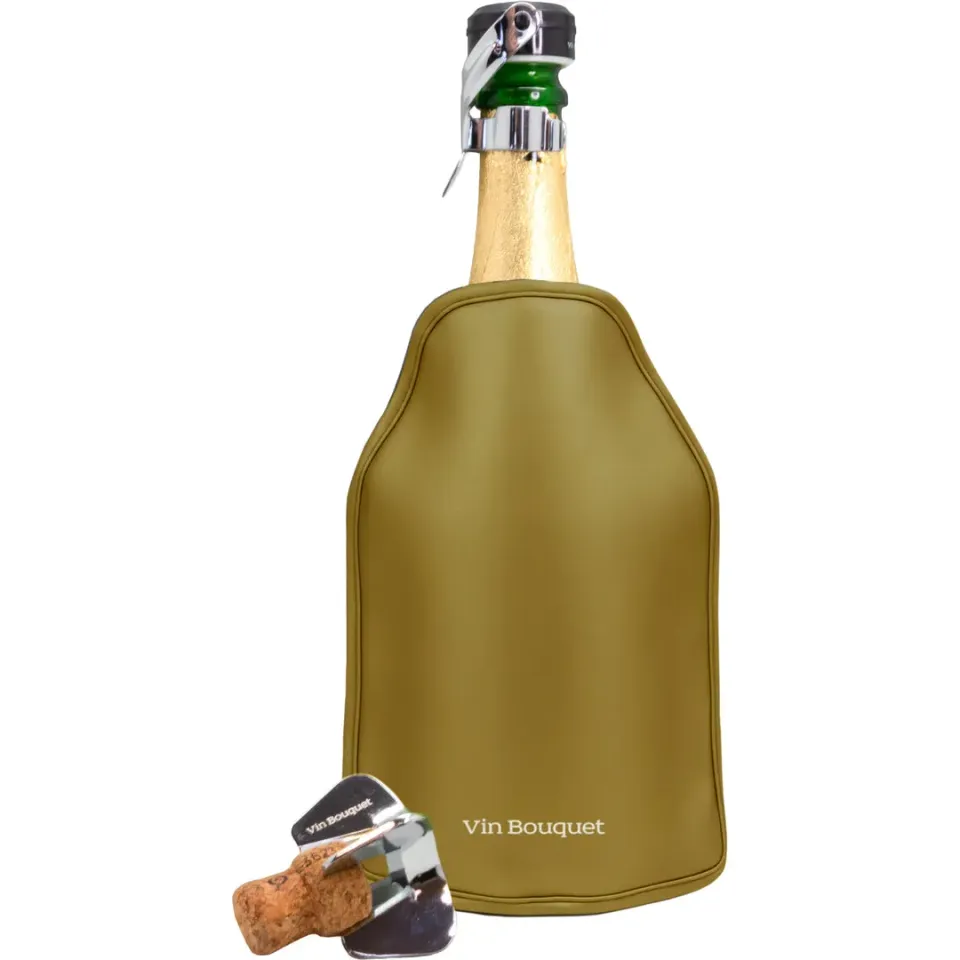 VinBouquet Set Cava 3 Pezzi per Spumante Regalo
