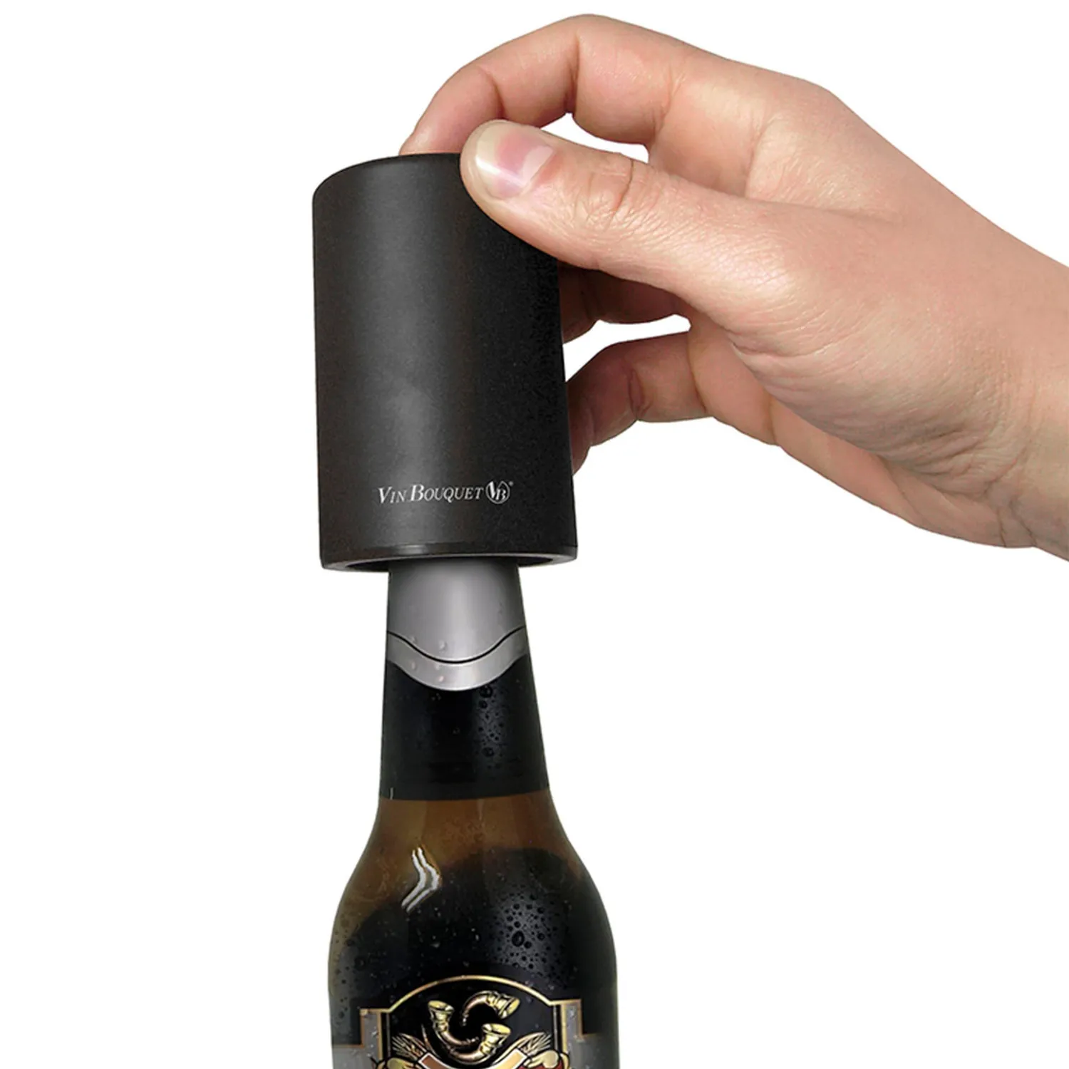 Vin Bouquet FID 018 Apribottiglie Automatico Nero Gomma