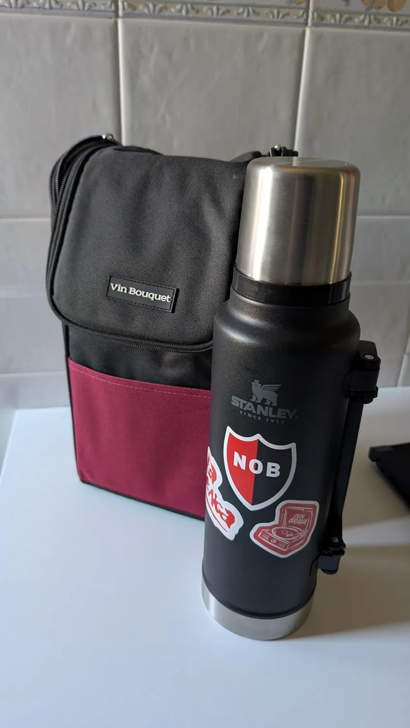 Vin Bouquet FIE 139 Borsa Termica 2 Bottiglie Nera