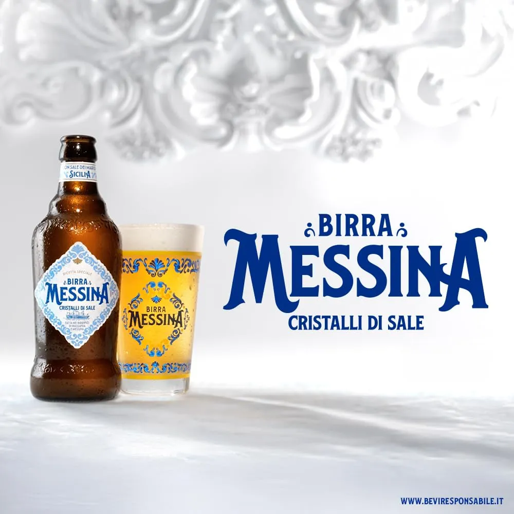 Messina Cristalli di Sale lager 15 bottiglie da 50 cl