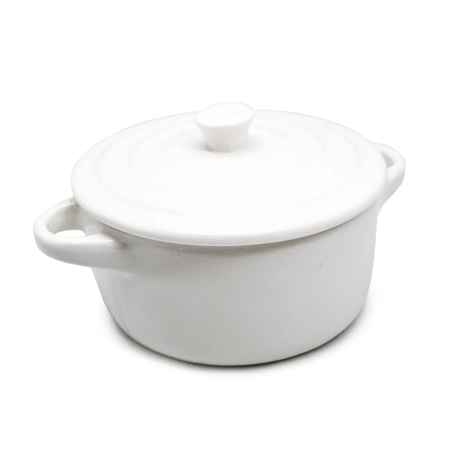 Nerthus Cocotte Porcellana per Snack con Coperchio
