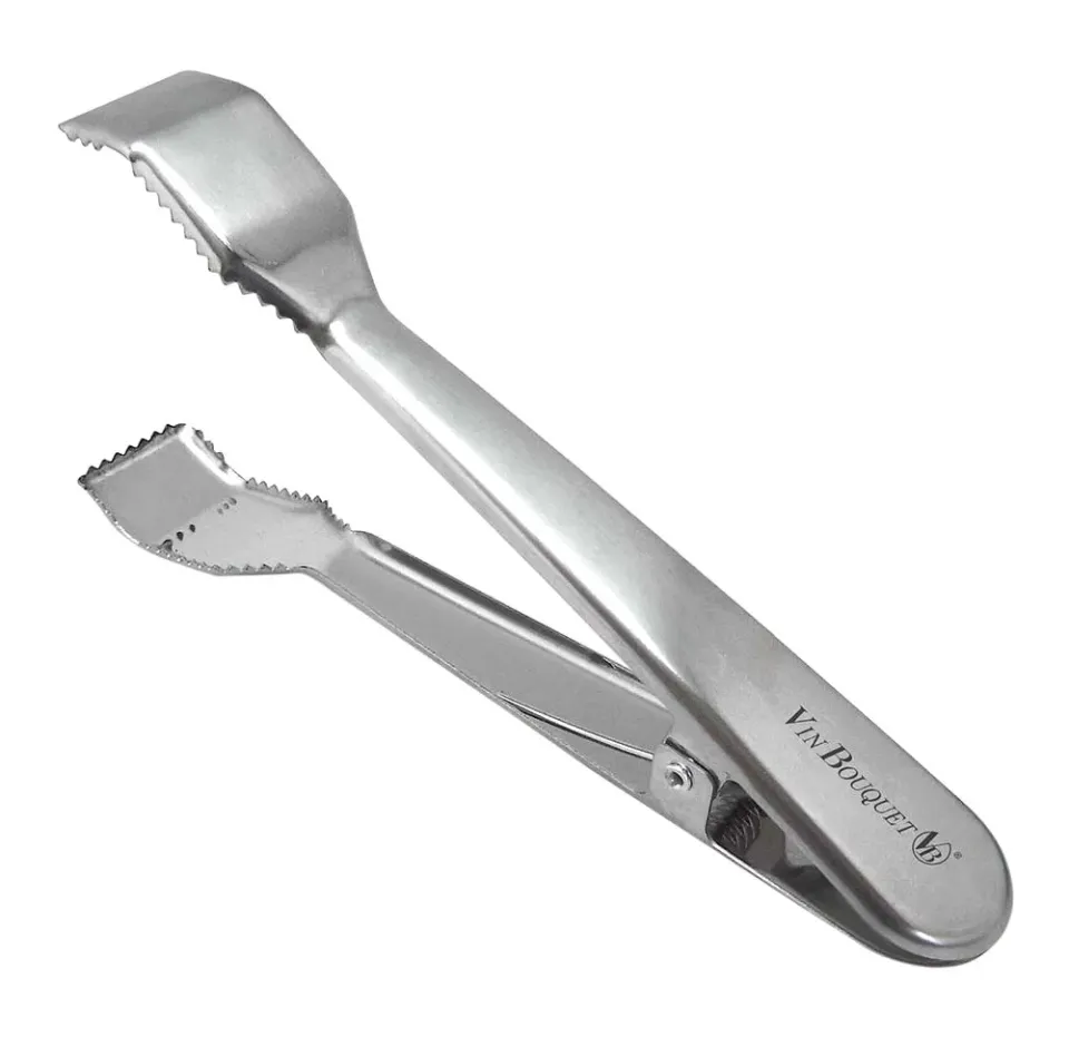 Vin Bouquet FIK 034 Pinze Ghiaccio Acciaio Inox Mixology