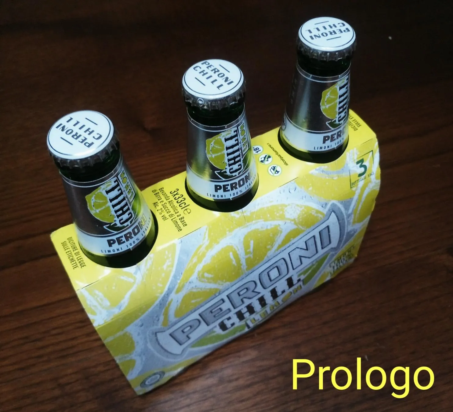 Peroni Chill Lemon radler limone 24x33 cl 1,3%