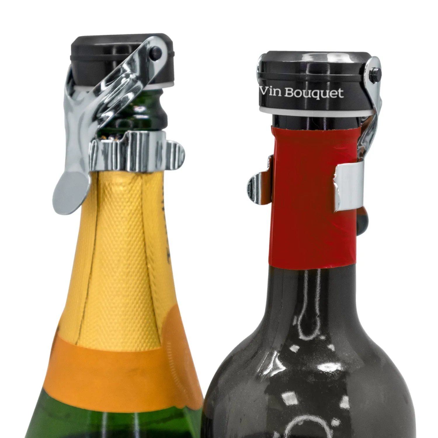 VinBouquet Tappo Ermetico Metallo Vino e Spumante