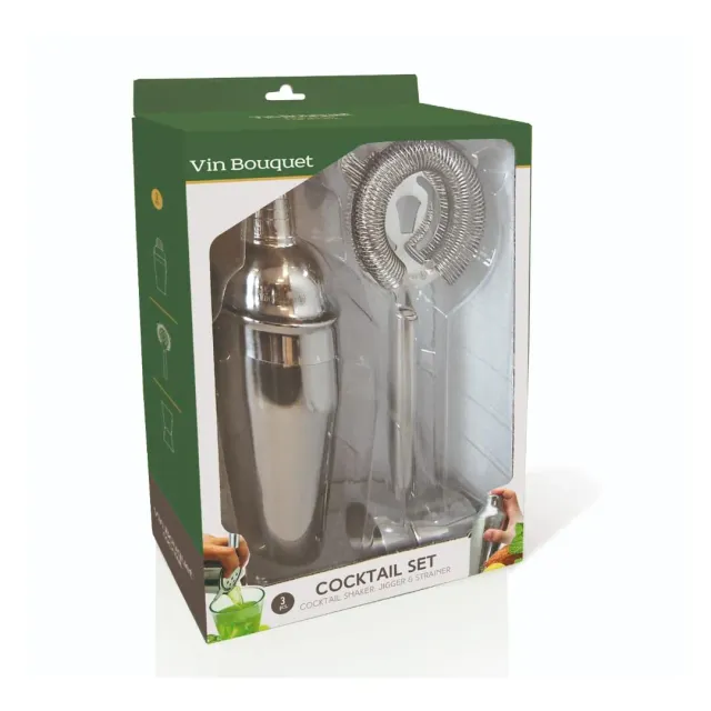 Vin Bouquet FIK 029 set cocktail in acciaio inox con shaker
