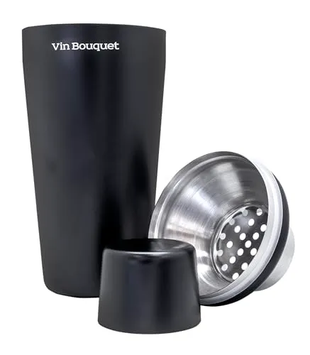 Vin Bouquet FIK 1467 shaker nero 700 ml in acciaio inox