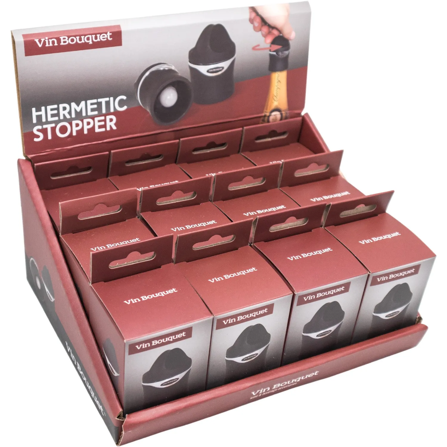 VinBouquet Tappo per spumante e champagne a rotazione